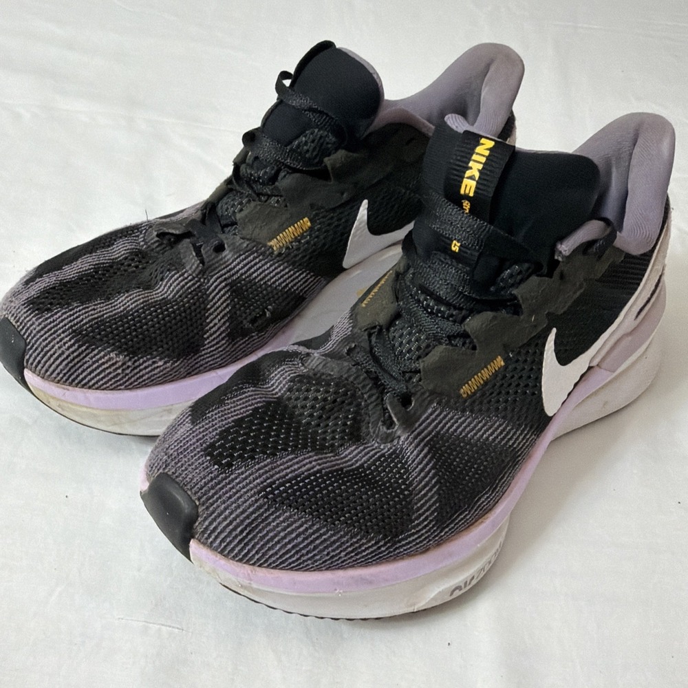 Nike WMNS Structure 25 Black Daybreak Lilac‎ Bloom DJ7884-006 Women's Size 9.5 - Picture 12 of 16